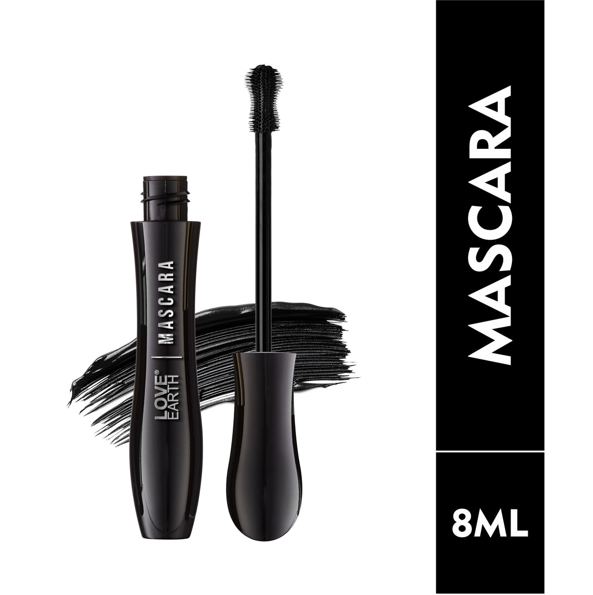 Image 1 of Mascara Volumizing & Lengthening | Smudge-Proof, Long-Lasting & Intense Black-8ml