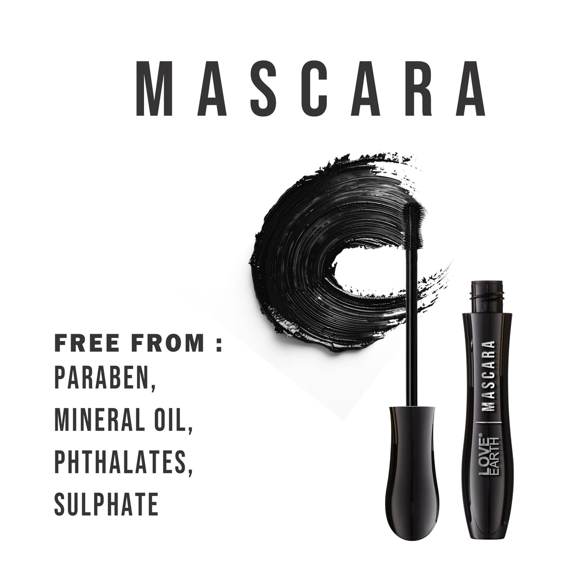 Image 4 of Mascara Volumizing & Lengthening | Smudge-Proof, Long-Lasting & Intense Black-8ml
