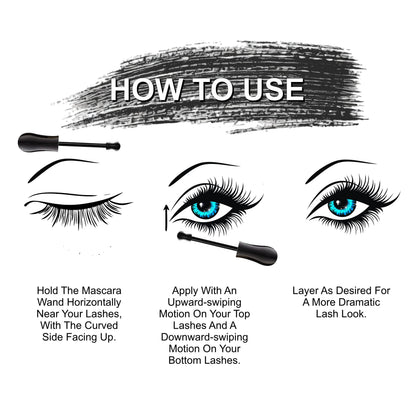 Image 5 of Mascara Volumizing & Lengthening | Smudge-Proof, Long-Lasting & Intense Black-8ml